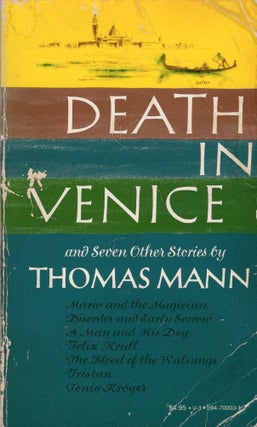 Item #302205 Death in Venice. Thomas Mann