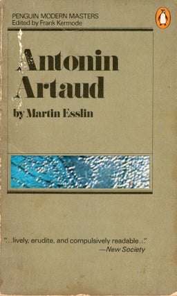 Item #302849 Antonin Artaud (Modern Masters). Martin Esslin
