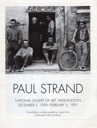 Item #303945 Paul Strand. National Gallery of Art, Washington: December 2, 1990-February 3. 1991...