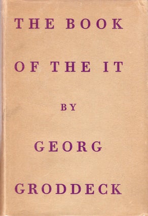 Item #306237 The Book of the It. Georg Groddeck