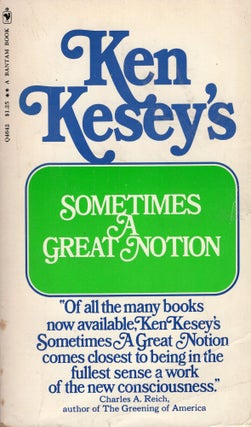 Item #307659 Sometimes a Great Notion. Ken Kesey