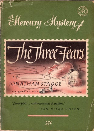 Item #308281 The Three Fears -- #160. Jonathan Stagge