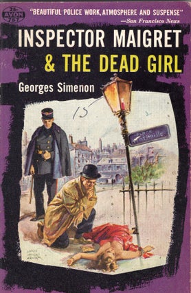 Item #309813 Inspector Maigret & The Dead Girl -- 757 (Complete & Unabridged). Georges Simenon