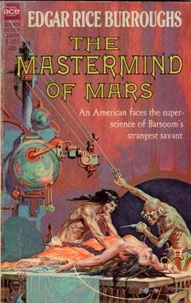 Item #309815 The Mastermind of Mars -- F-181. Edgar Rice Burroughs