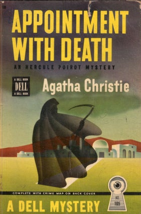 Item #310065 Appointment with Death: An Hercule Poirot Mystery (Dell Mapback #105). Agatha Christie