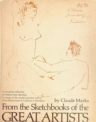 Item #311803 From the sketchbooks of the great artists. Claude Marks