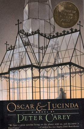 Item #314620 Oscar and Lucinda. Peter Carey