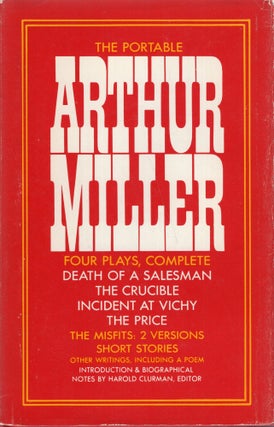 Item #315096 The Portable Arthur Miller. Arthur Miller