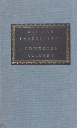Item #316059 Comedies, vol. 1: Volume 1. William Shakespeare, Tony Tanner