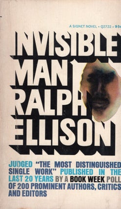 Item #318306 Invisible Man. Ralph Ellison
