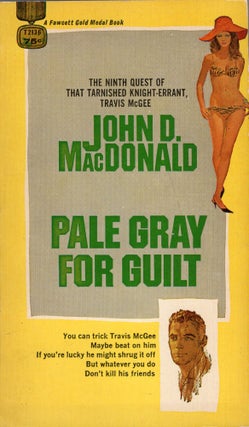 Item #318889 Pale Gray for Guilt. John D. MacDonald