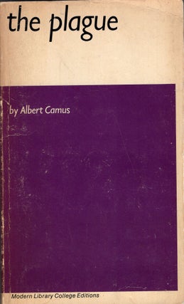 Item #321403 The Plague. Albert Camus