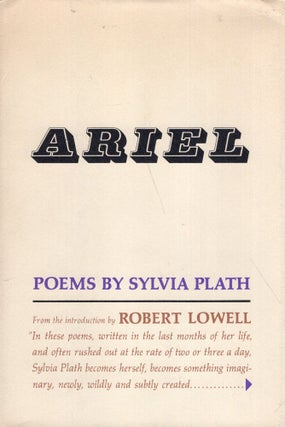 Item #321773 Ariel. Sylvia Plath