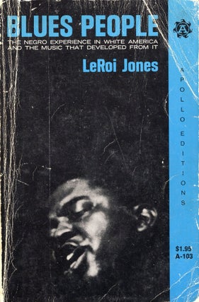 Item #322998 Blues People. LeRoi Jones
