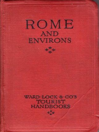 Item #335163 A Handbook to Rome And Its Environs. Ward Lock