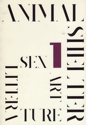 Item #336861 Art Sex Literature: Issue 1. Hedi El Kholti, Sarah, Lehrer-Graiwer, Matt, Fishbeck,...