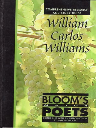 Item #339148 William Carlos Williams. Harold Bloom