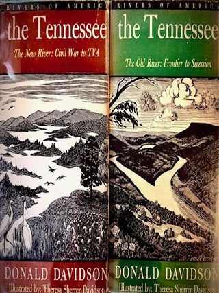 Item #343850 The Tennessee, Two volumes: The Old River: Frontier to Secession and The New River:...