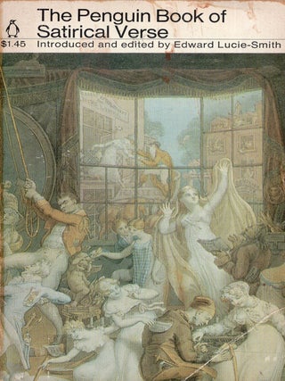 Item #346304 A Penguin Book of Satirical Verse. Edward Luicie-Smith