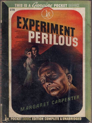 Item #360038 Experiment Perilous. Margaret Carpenter