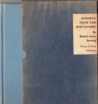 Item #363323 Sonnets From The Portuguese. Elizabeth Barrett Browning