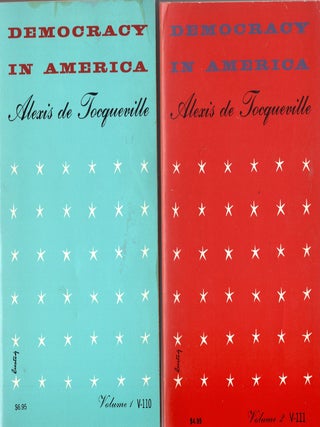 Item #374031 Democracy In America (Two Volume Set). Alexis de Tocqueville