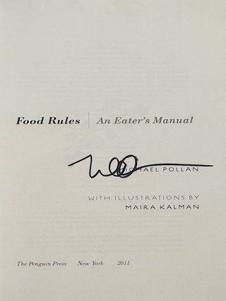 Food Rules: An Eater's Manual