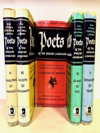 Item #382770 The Viking Portable Library: Poets of The English Language (Complete Set). W. H. Auden