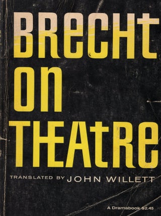 Item #383538 Brecht On Theatre. Bertolt Brecht