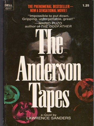 Item #383543 The Anderson Tapes. Lawrence Sanders