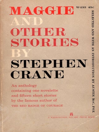 Item #388421 Maggie and Other Stories. Stephen Crane