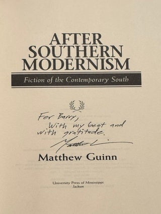 After Southern Modernism