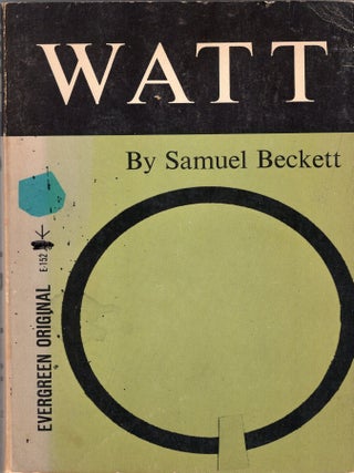 Item #393500 Watt (An Evergreen Original). Samuel Beckett