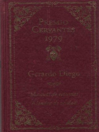 Item #397567 Manual de espumas ; Alondra de verdad. Gerardo Diego
